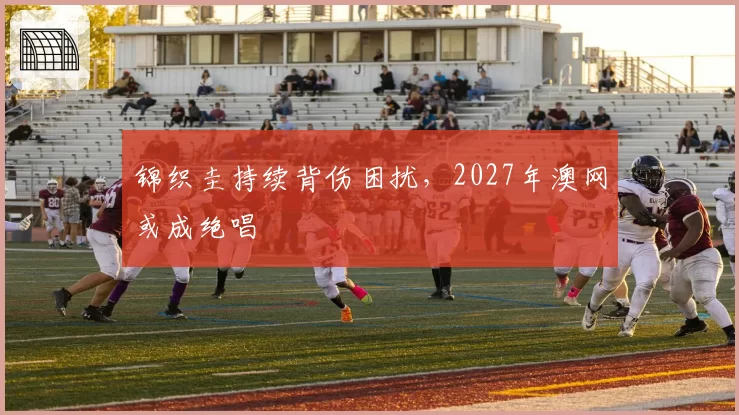 锦织圭持续背伤困扰,2027年澳网或成绝唱